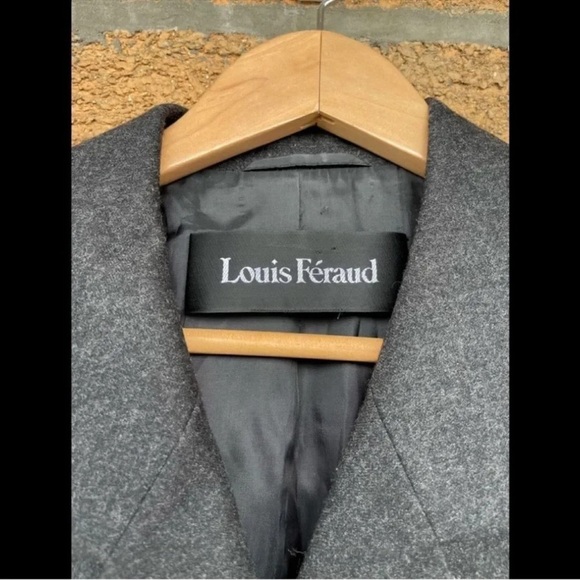 Louis Feraud Virgin wool floral embroidery jacket size 12 - Picture 2 of 12